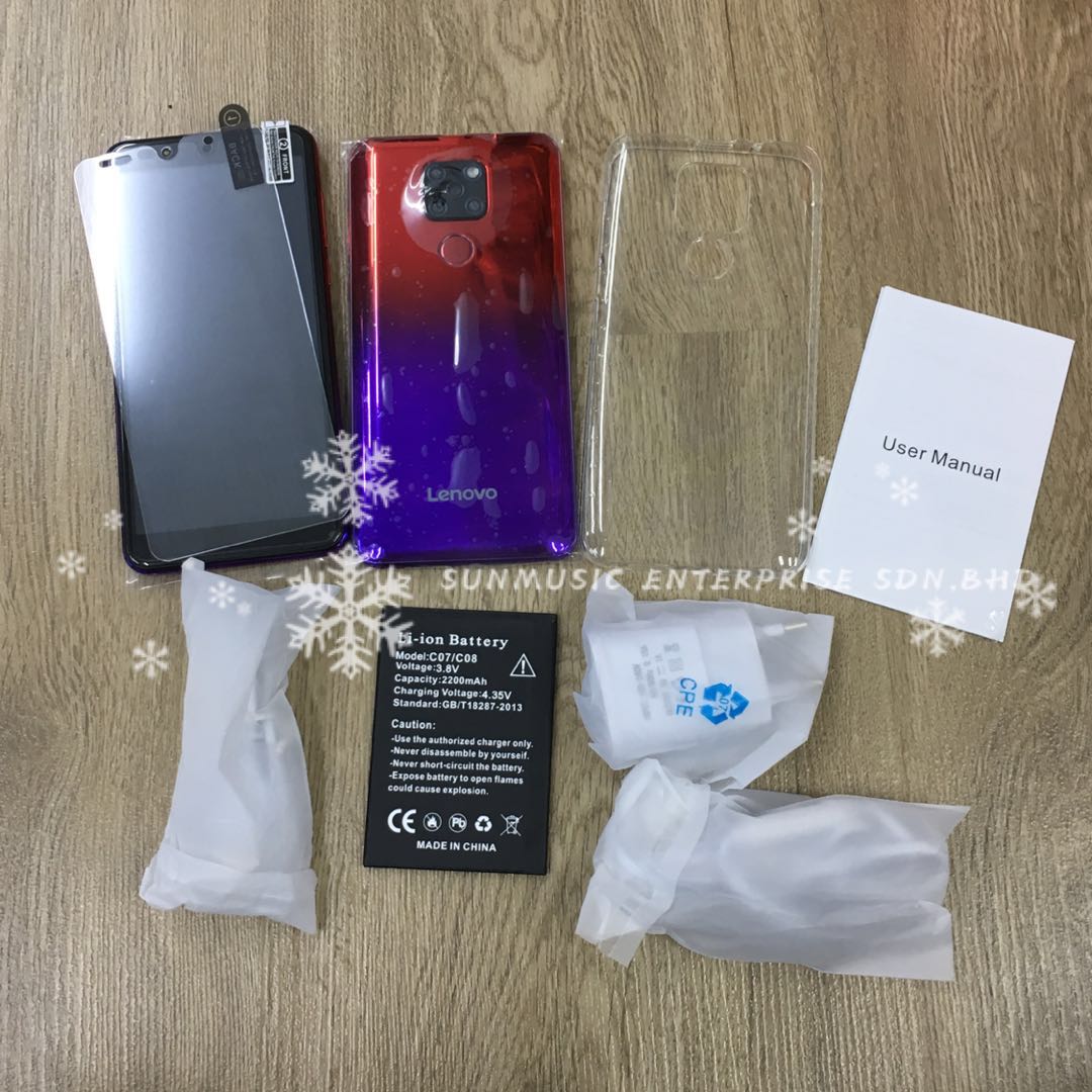 (PURPLE RED)LENOVO G17 2+16GB ANDROID PHONE(READY STOCK)